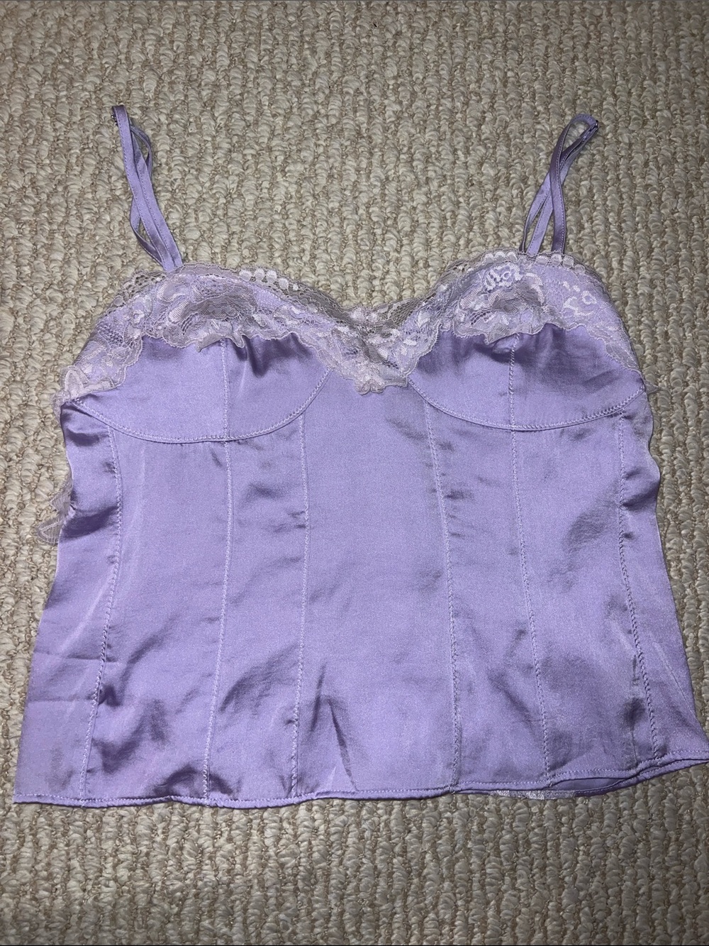 Free People Intimates Neon Nights Purple Cami